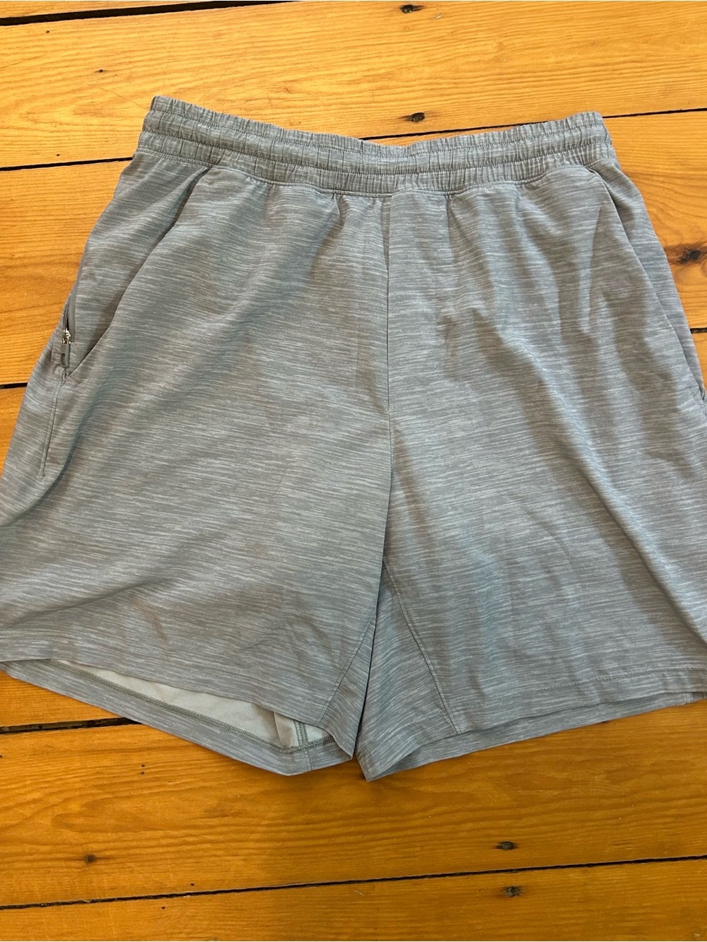 Light Gray Men’s Lululemon Drawstring Shorts